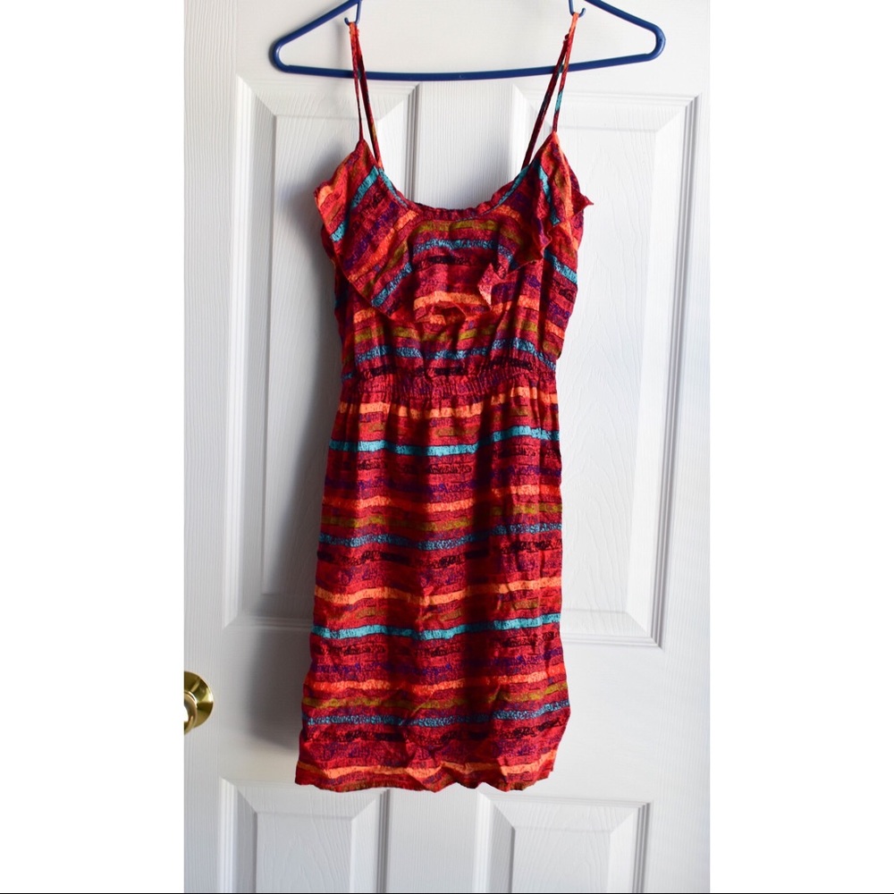 CLEARANCE❗Rue21 - Red Striped Dress - S